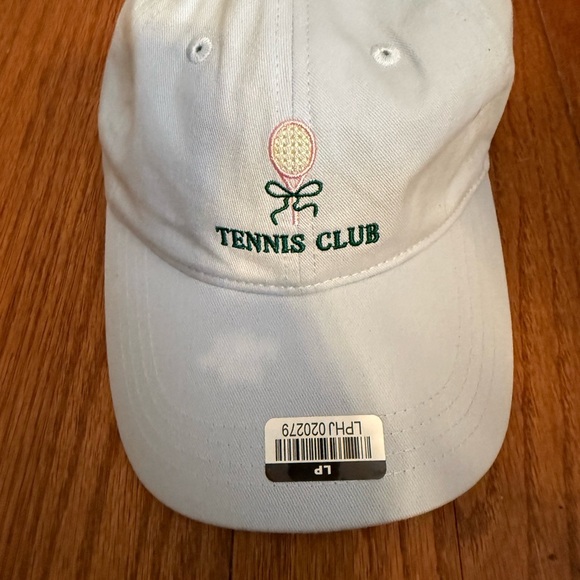 Frazier sterling sport Accessories - Tennis Club Baseball hat - Frazier sterling sport - tennis hat nwt